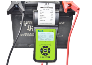 Tester akumulatora 12V s printerom