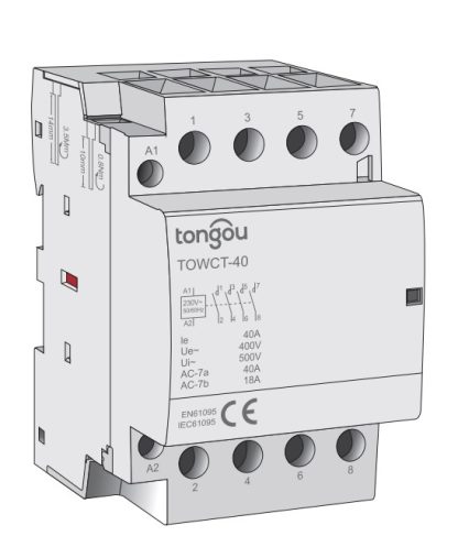 Sklopnik (kontaktor) TOWCT-44022 (4P; 40A; 2NO/2NC)